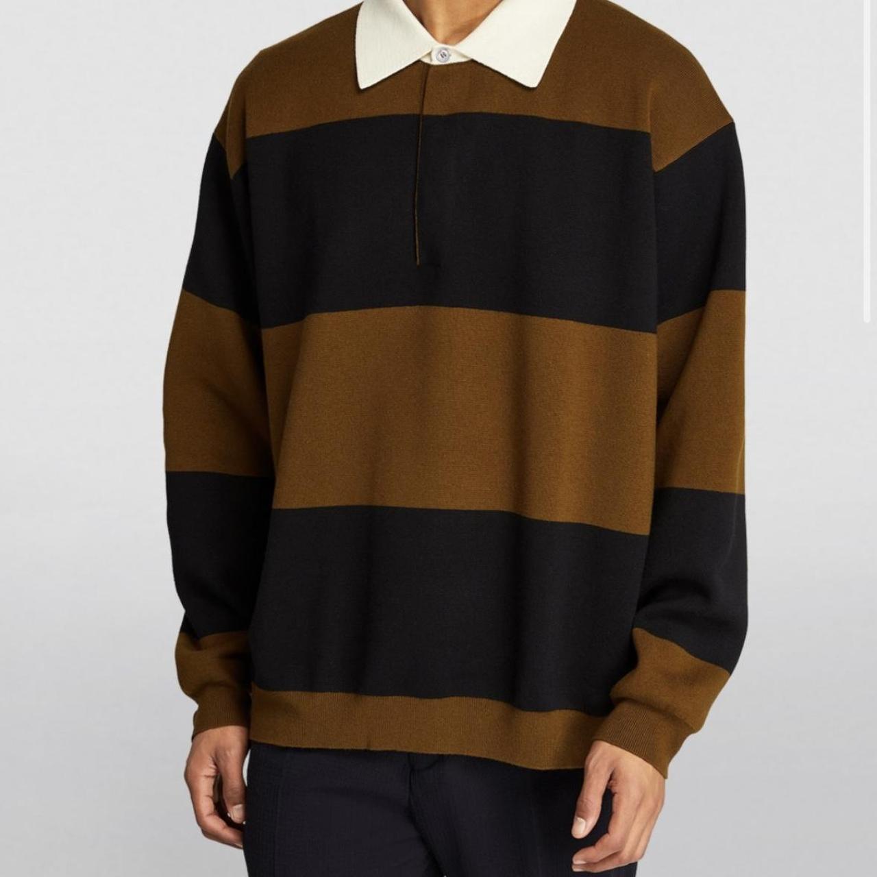 【STUDIO NICHOLSON】12GG LONG SLEEVE POLO STUDIO NICHOLSON】12GG LONG SLEEVE POLO