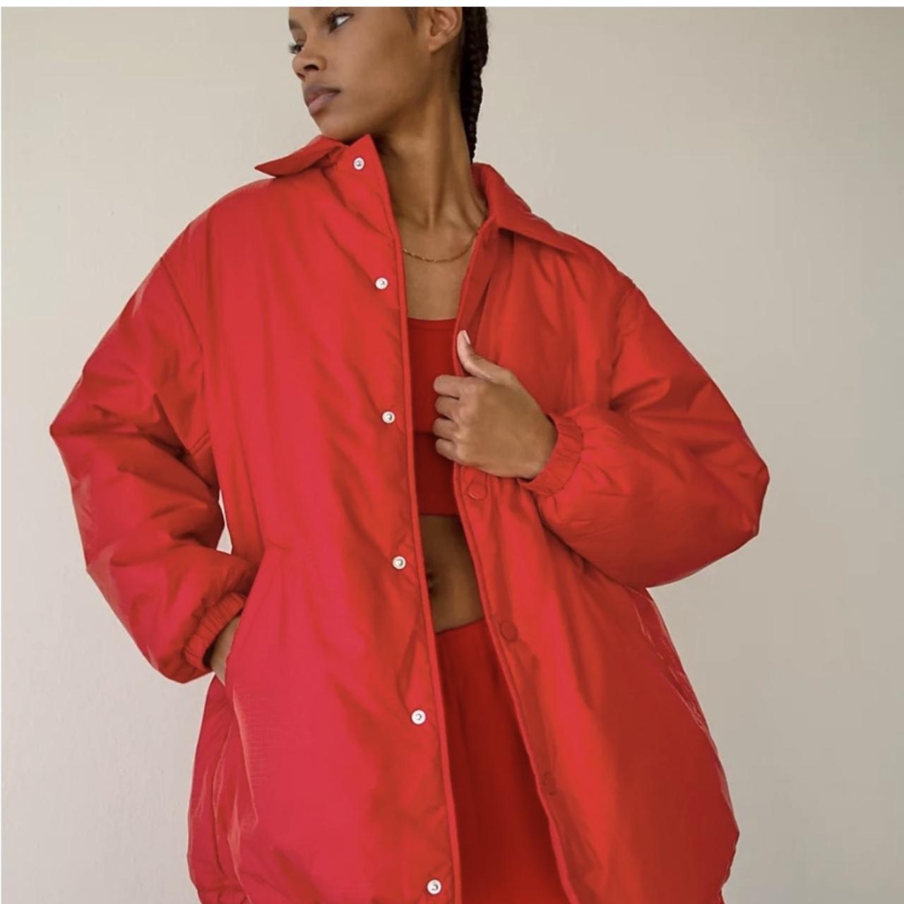 Aritzia unisex Tna Coaches Jacket size 2 would fit a... Depop