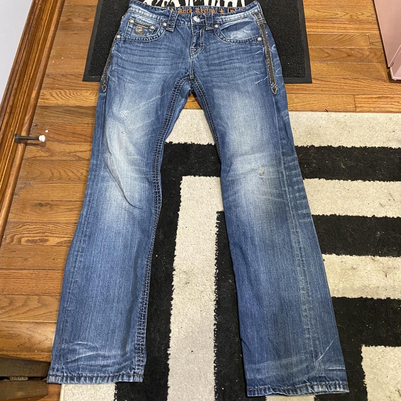 Rock and Republic Men's Blue and Black Jeans (2)