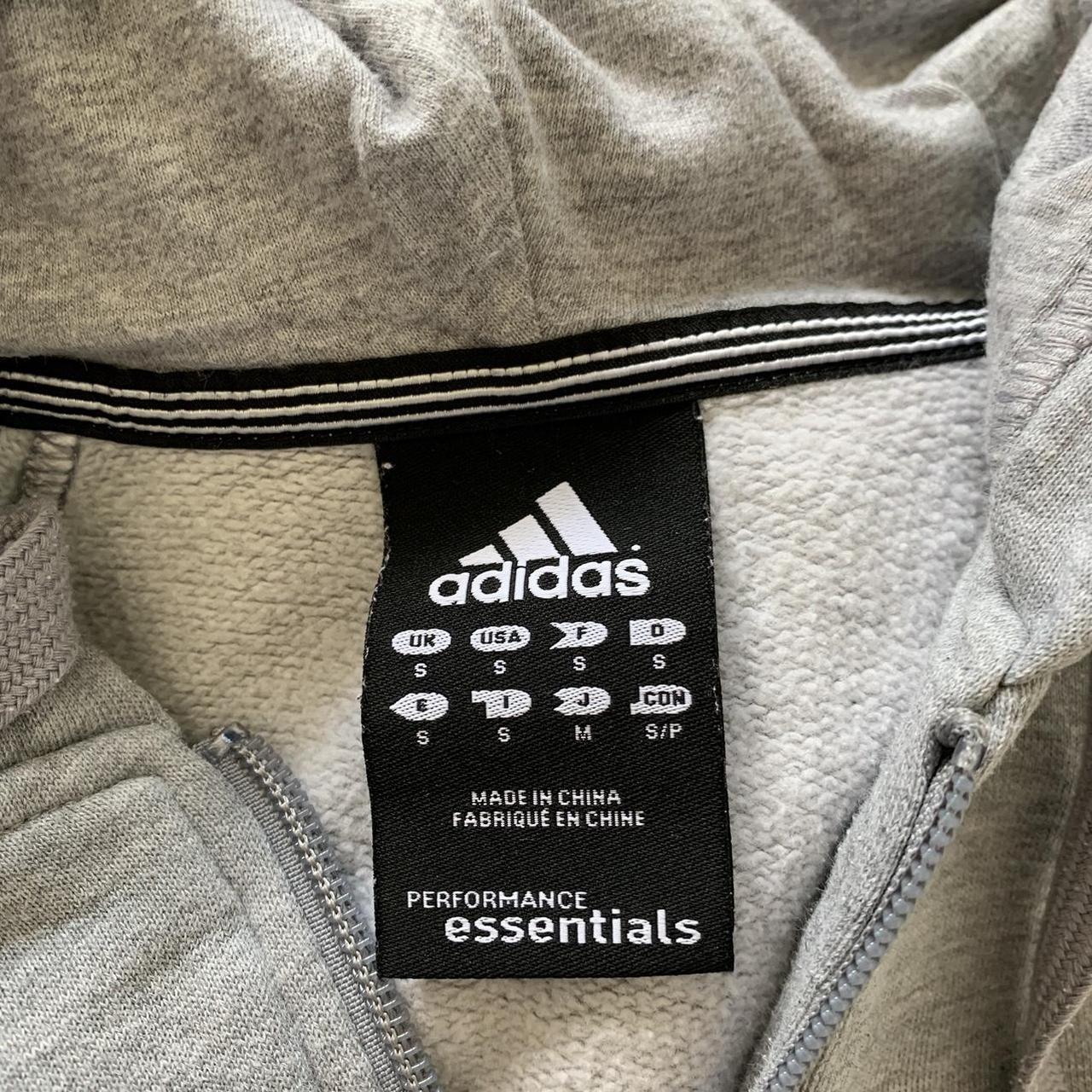 Adidas zip up hoodie Size woman’s small Used but... - Depop