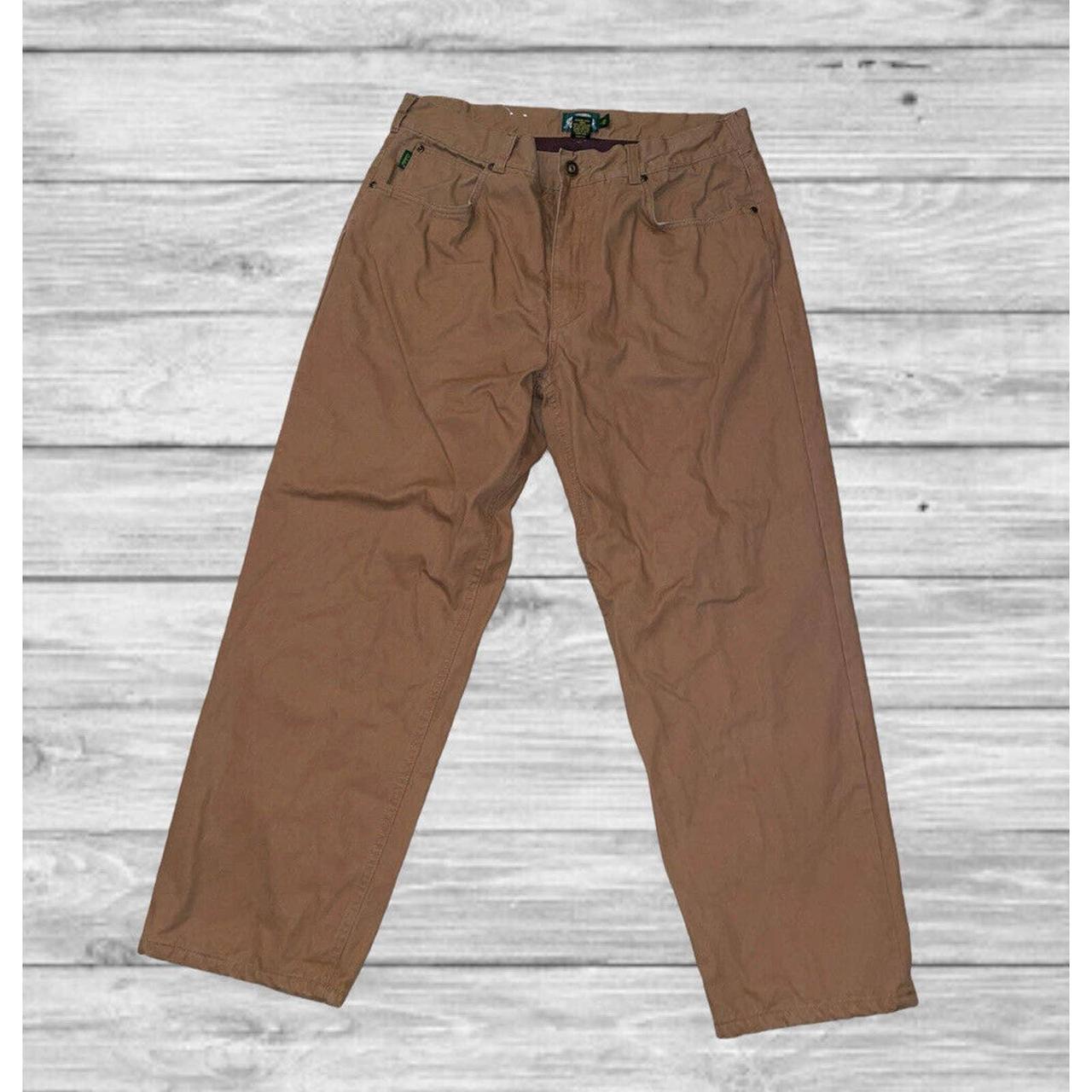 Cabela's Men's Flannel Lined Heavy Duty Pants 38/30 - Depop