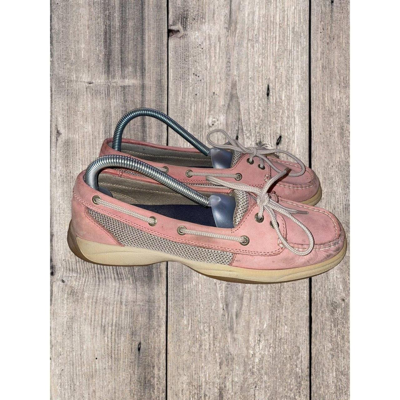 Pink sperry top store sider