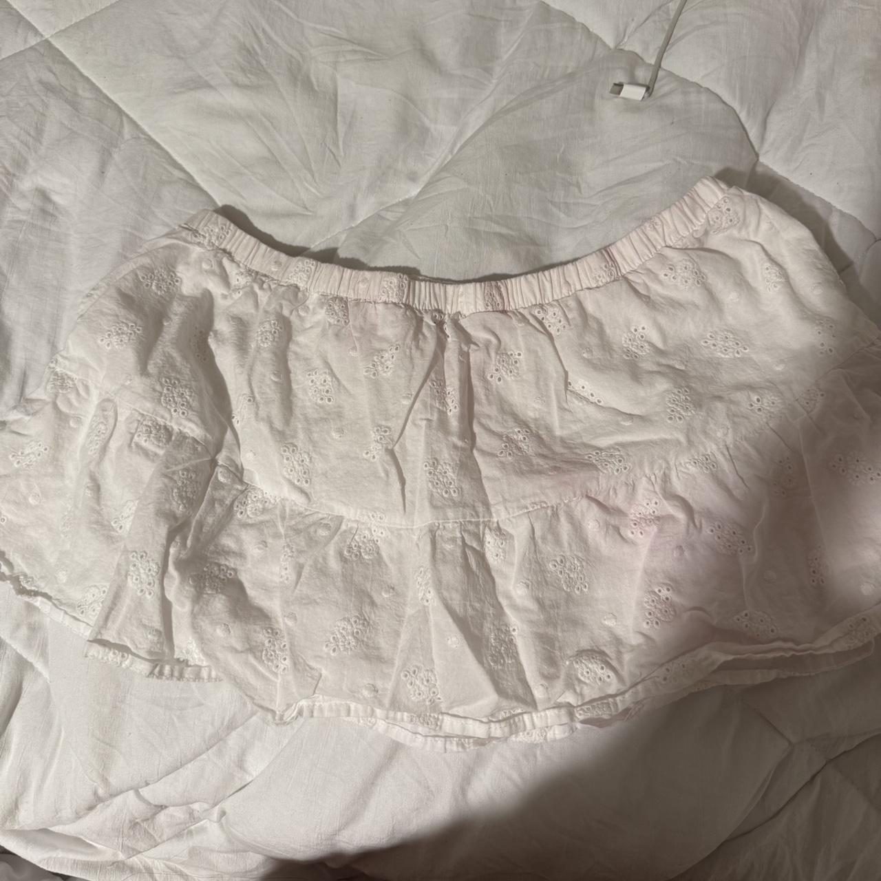 Edikted Women's Skirt - White/Pink - M – Edikted … - image 1