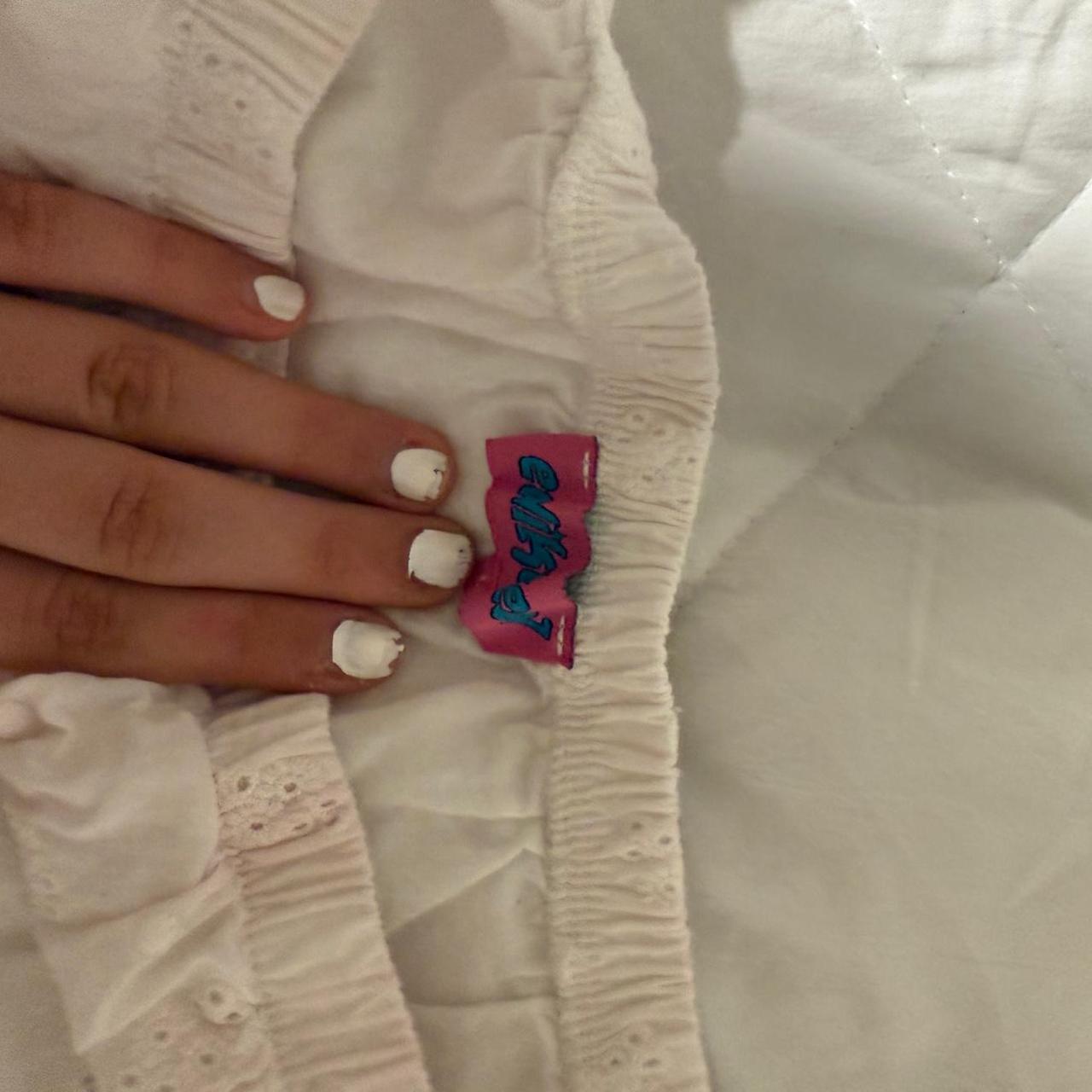 Edikted Women's Skirt - White/Pink - M – Edikted … - image 2