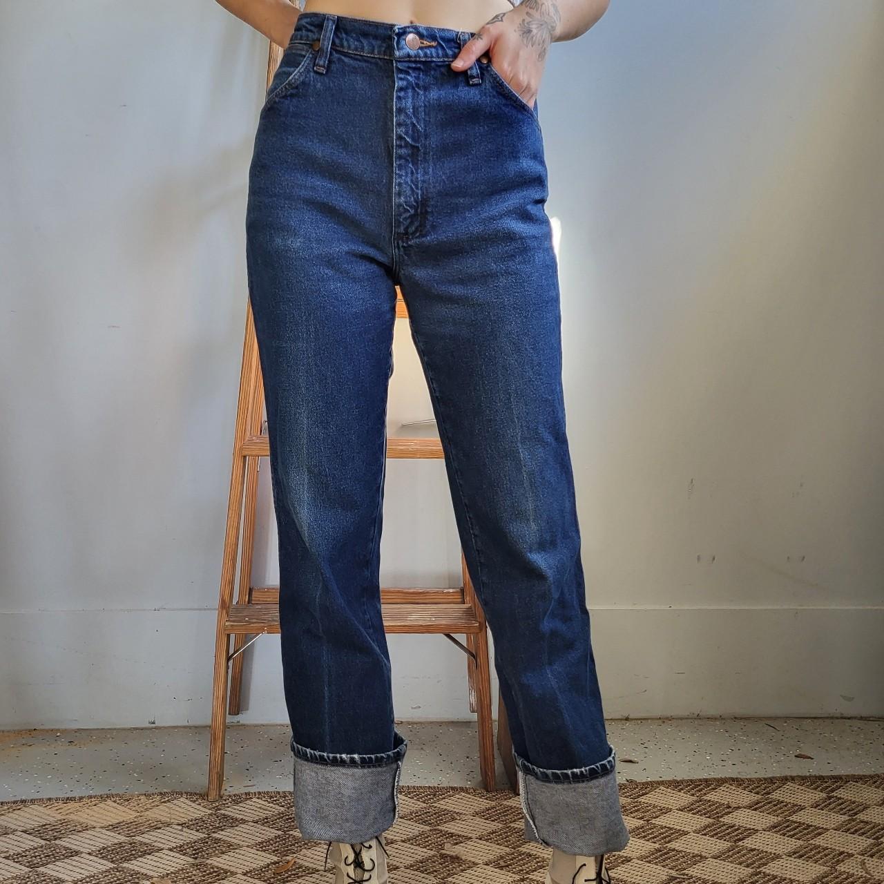 Wrangler Women's Blue Jeans | Depop