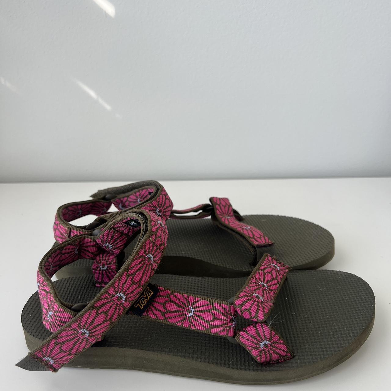 teva sandals gray