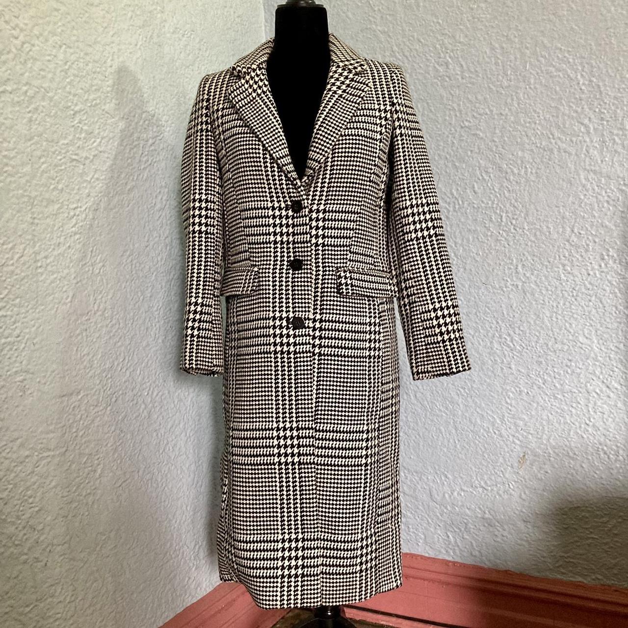 H&m hotsell houndstooth coat