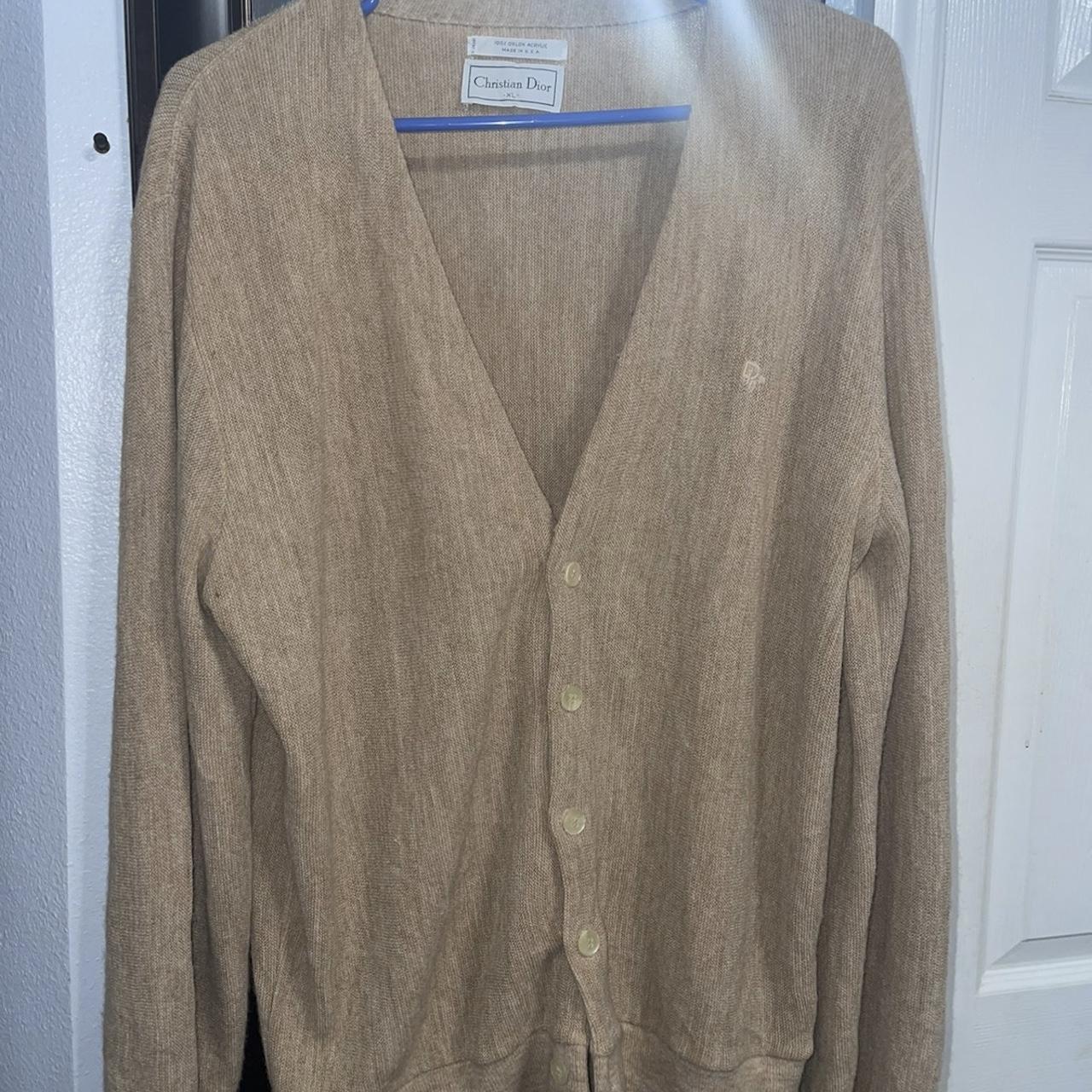 Vintage on sale dior cardigan