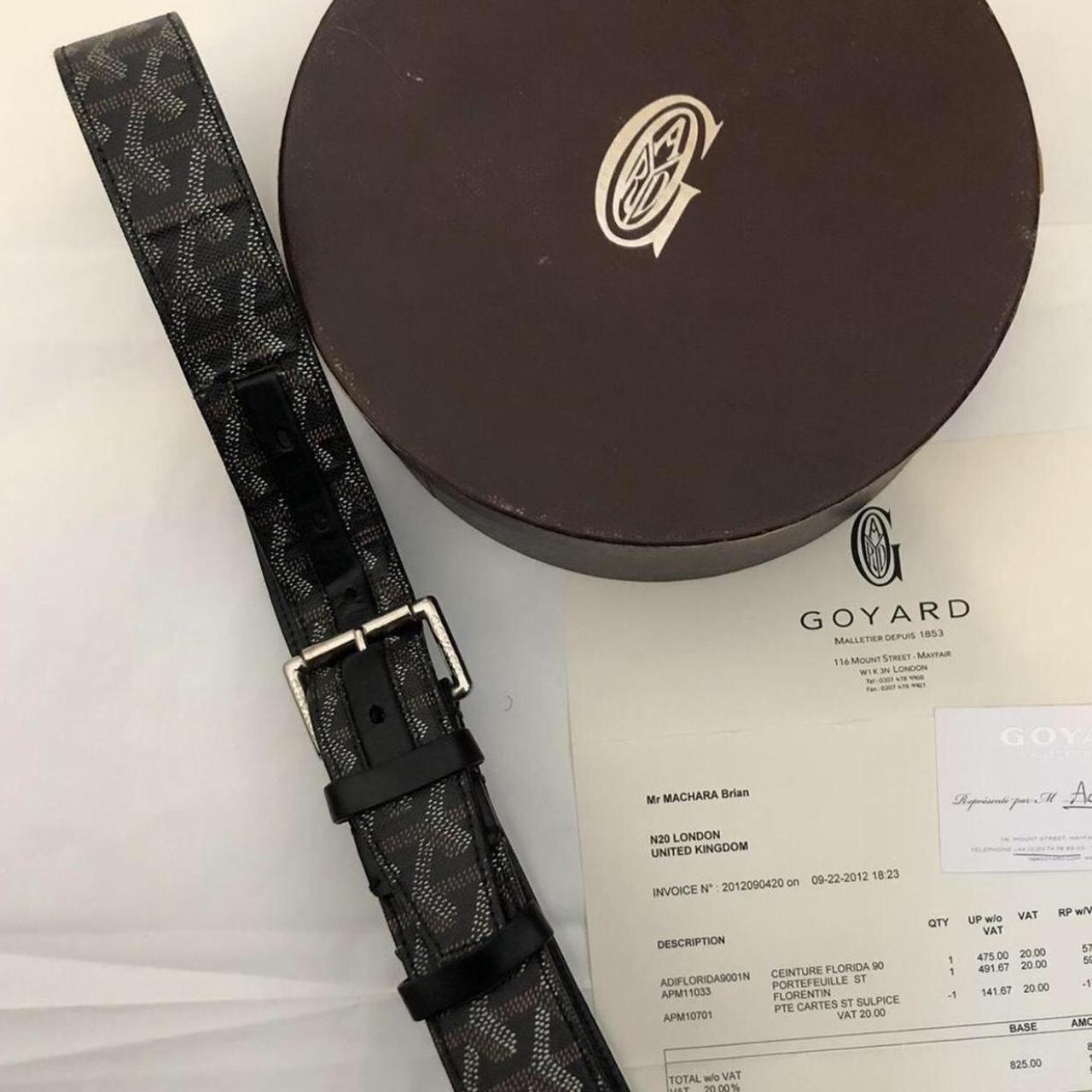 Goyard igxhaviz belt Ceinture