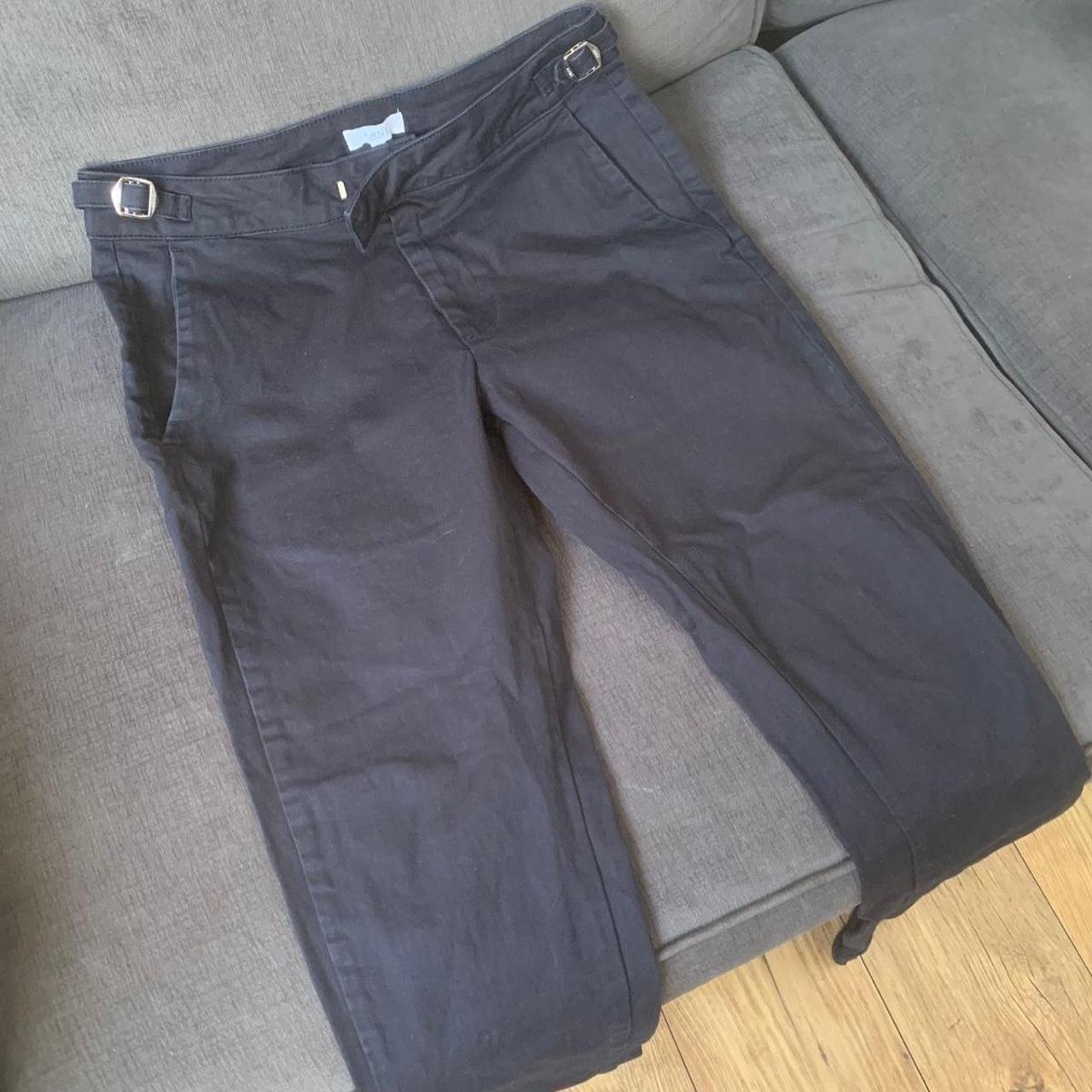 Arne chino trousers with side adjusters size 30 long... - Depop