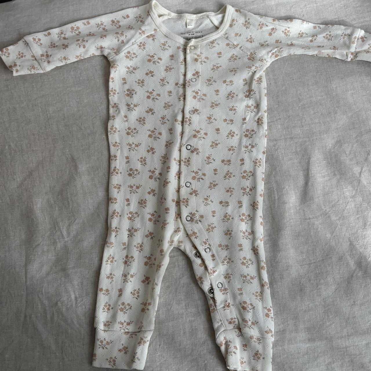 Quincy Mae bodysuit 03 months, baby clothing... Depop