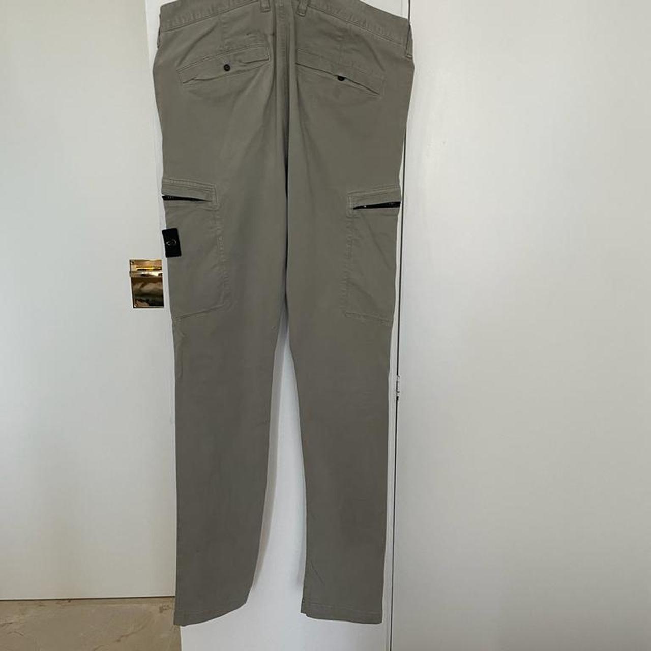 STONE ISLAND zip up work pants ワークパンツ