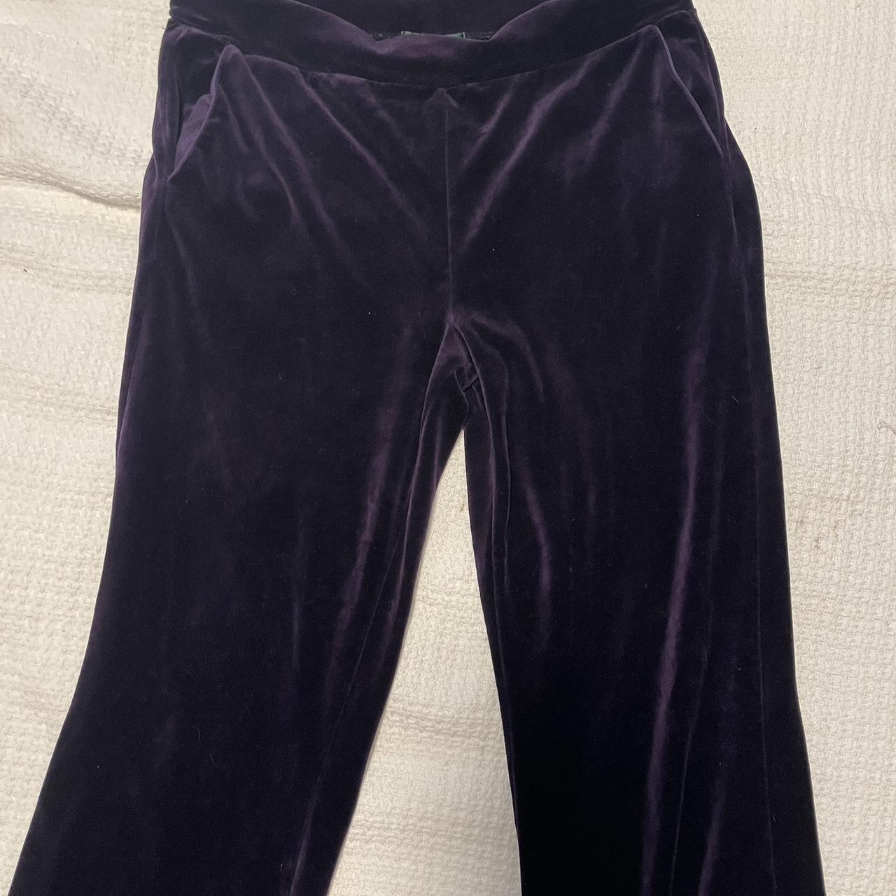 Ralph Lauren Women's Purple Trousers | Depop