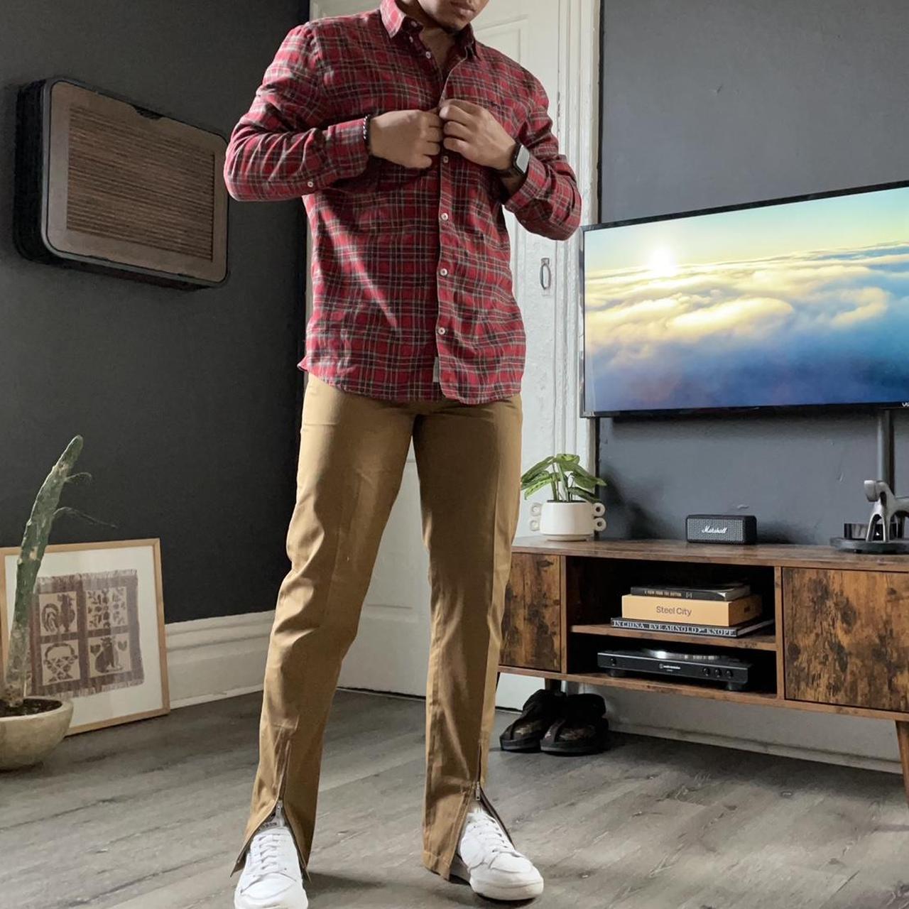 River Island Men's Red Shirt (2)
