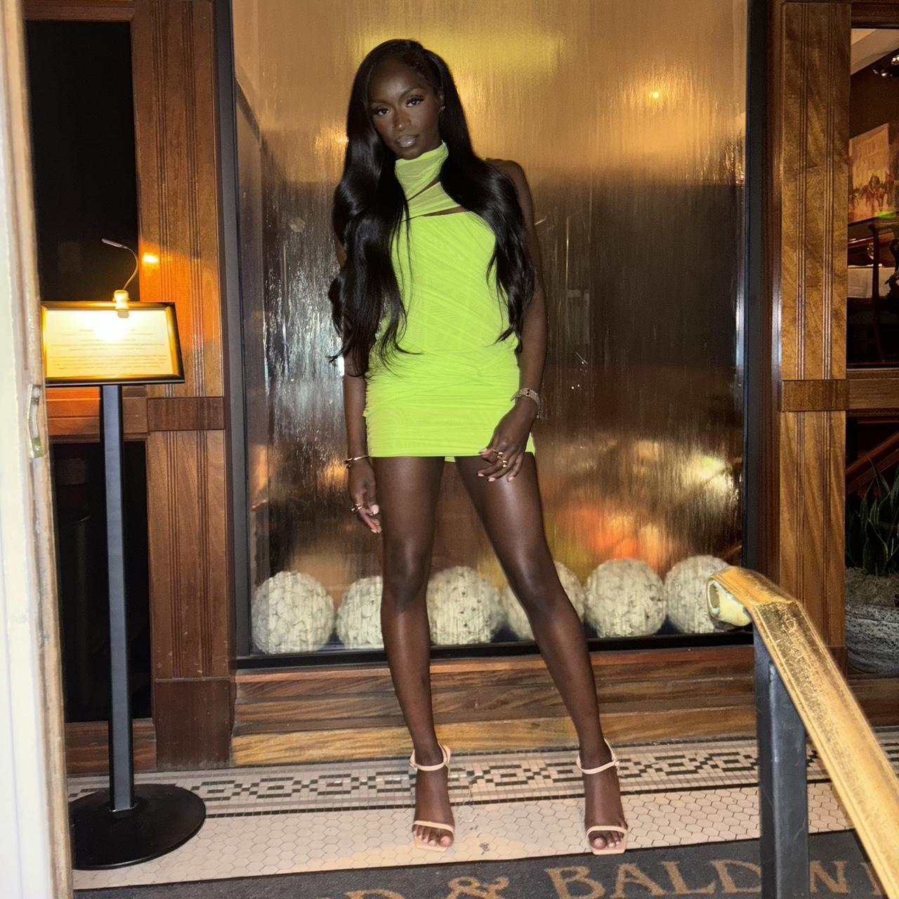 House of cb neon dress best sale