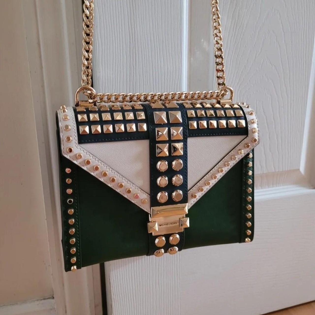 Michael kors whitney studded shop bag