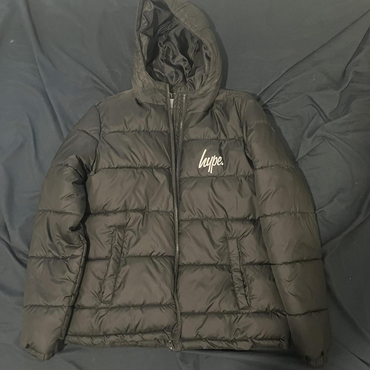 Black Kids Hype Coat Black Hype Jacket, Kids 11 12