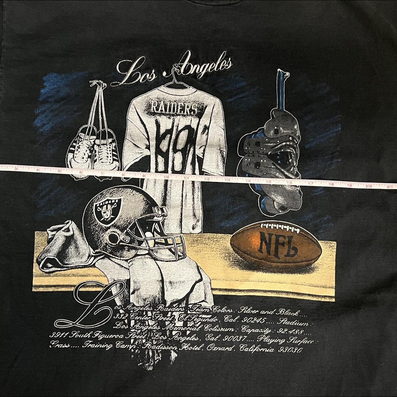 Vintage LA Los Angeles Raiders NFL Football T-Shirt 90s