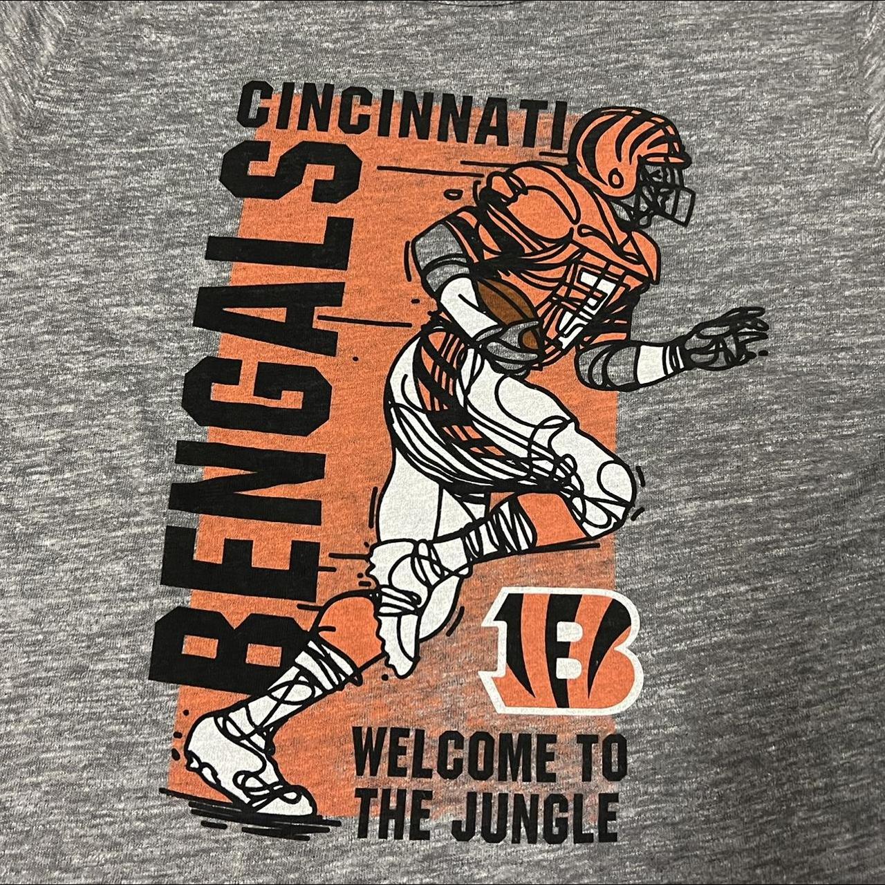 47 BRAND Cincinnati Bengals Welcome To The Jungle Mens Tee