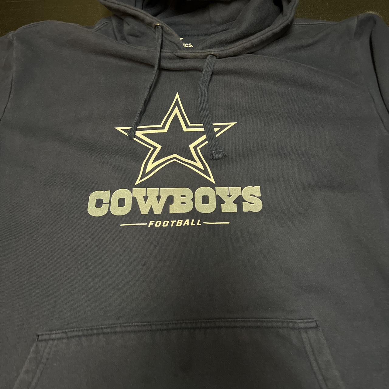 cowboys sleeveless hoodie