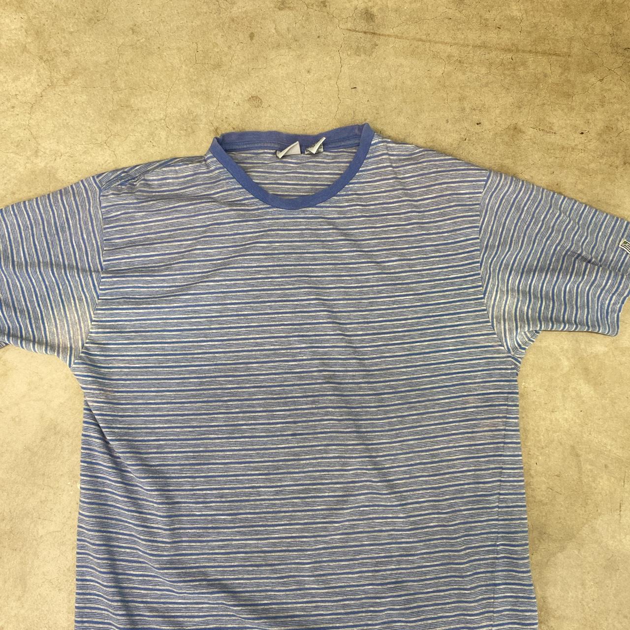 Ocean Pacific Men's Blue T-shirt | Depop