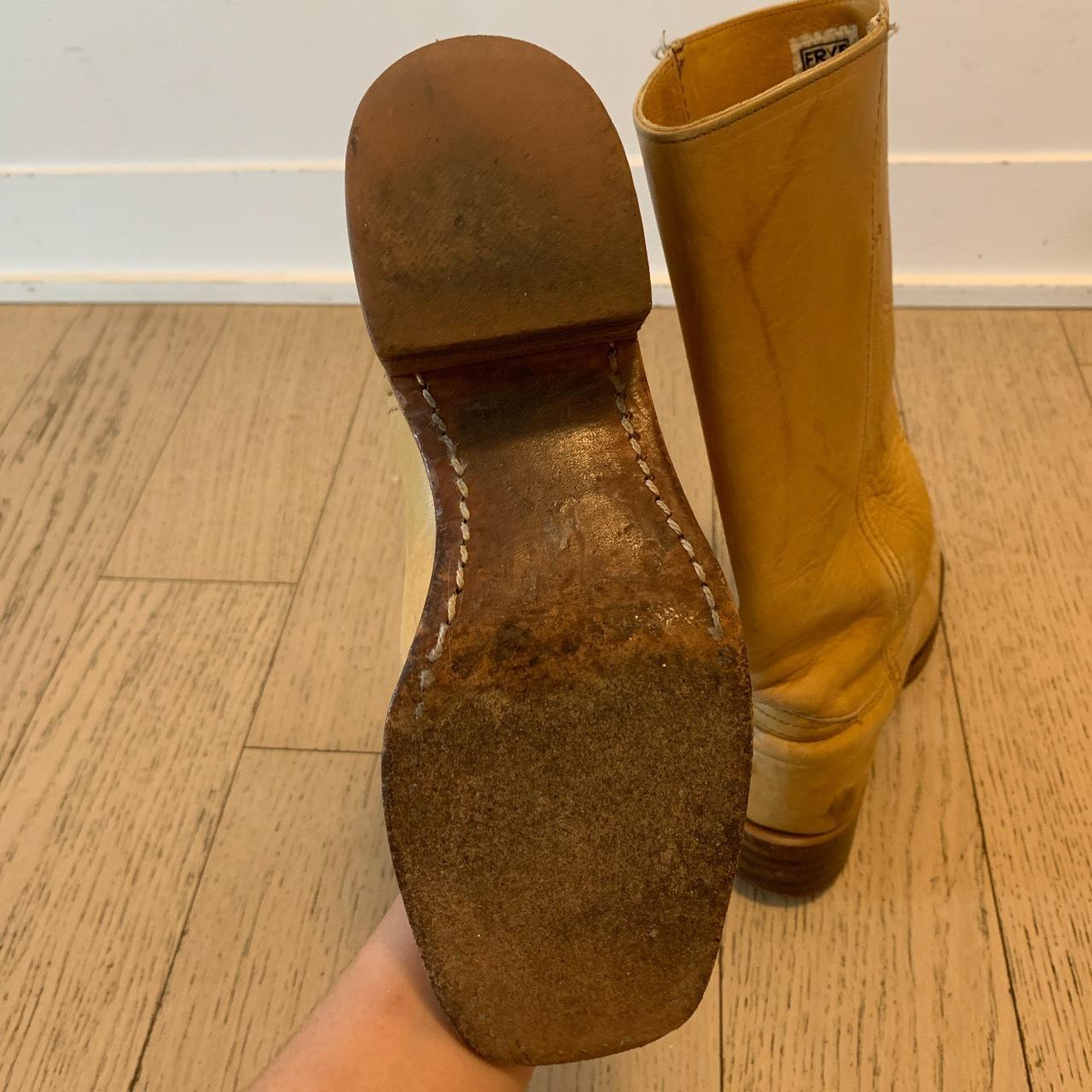 frye yellow boots