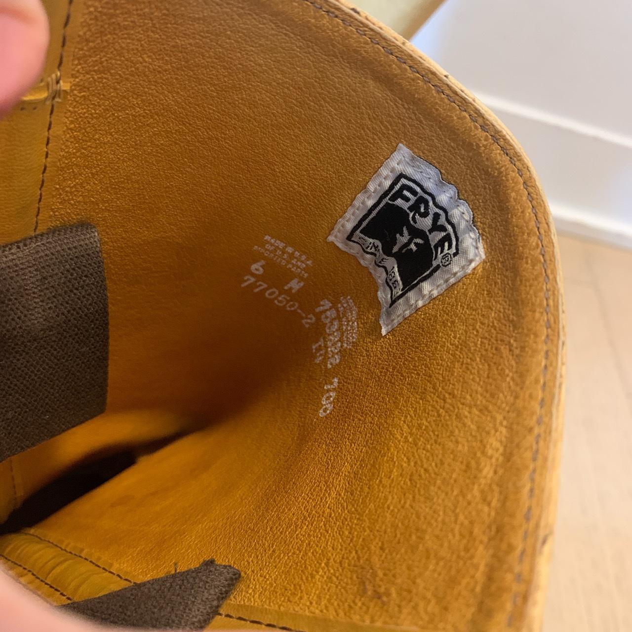frye yellow boots
