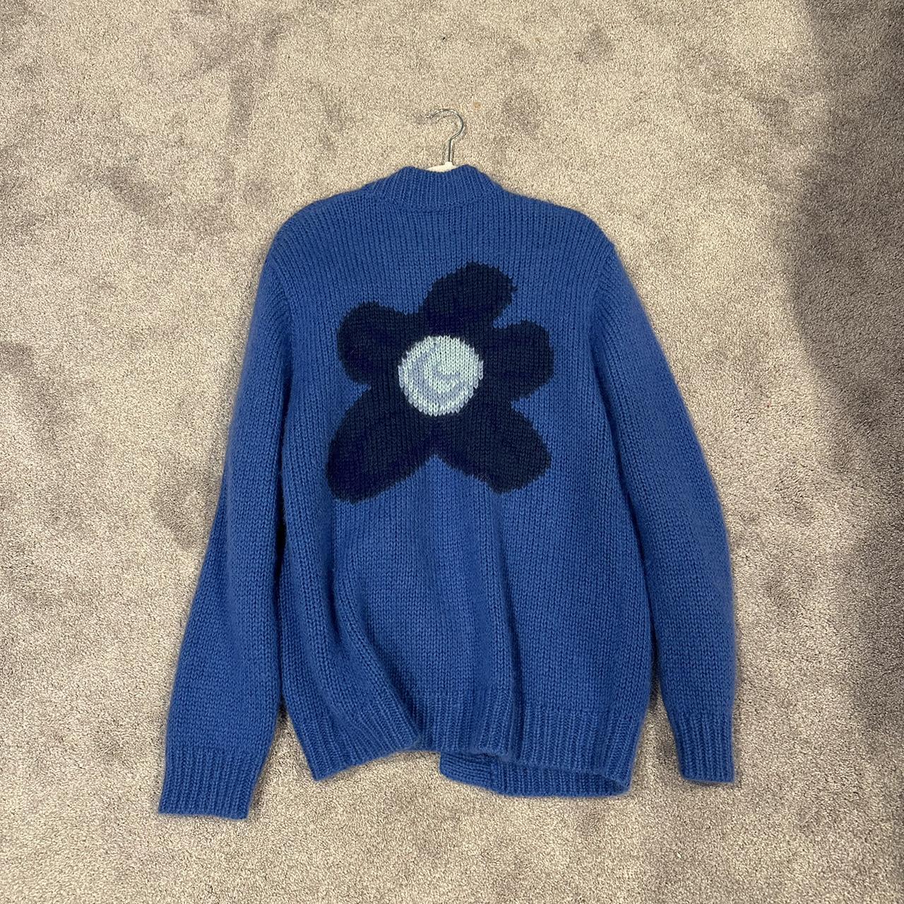 golf wang flower cardigan purchased from grailed 4... - Depop