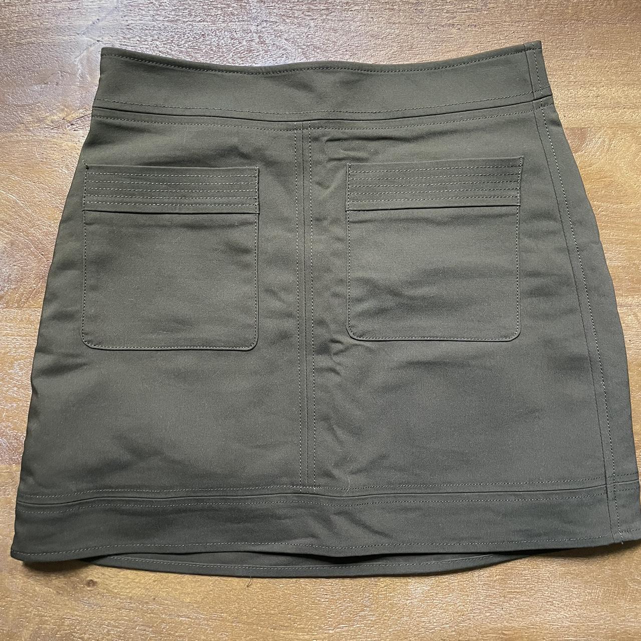 Express army green 90s style mini skirt Cute two. Depop