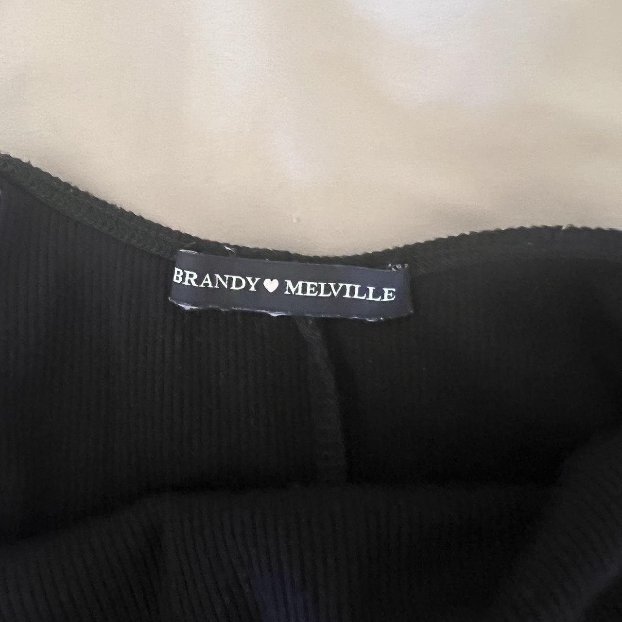 Brandy Melville black model off duty tank top cami