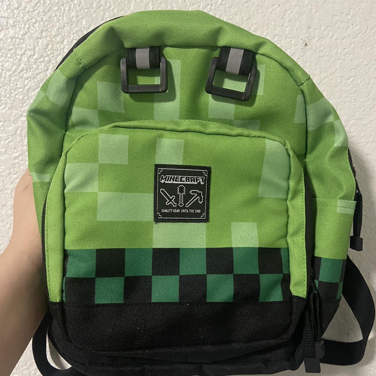 Mini Minecraft creeper backpack Super cute and... - Depop