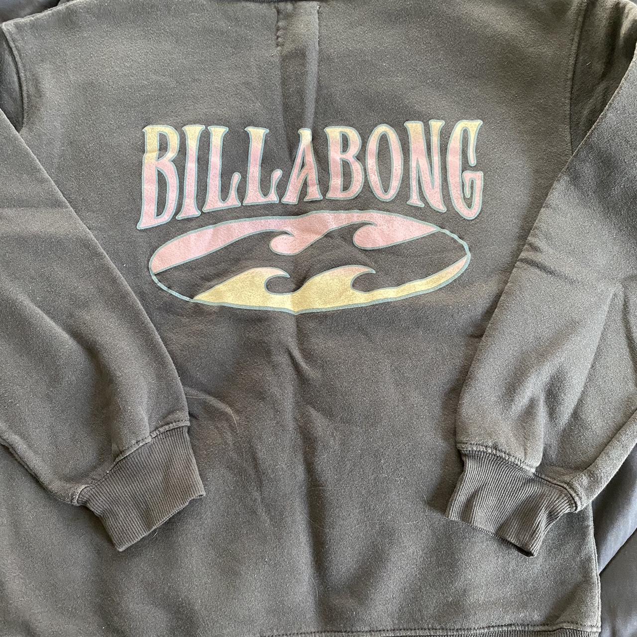 Billabong crewneck with decal on front and... - Depop