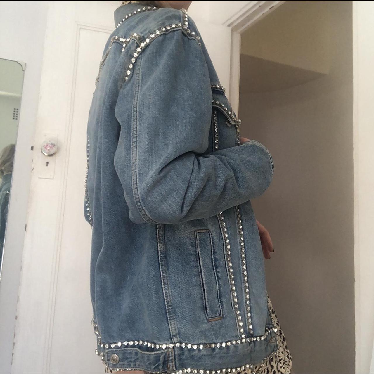 More pics of the Oversized vintage denim jacket w... - Depop