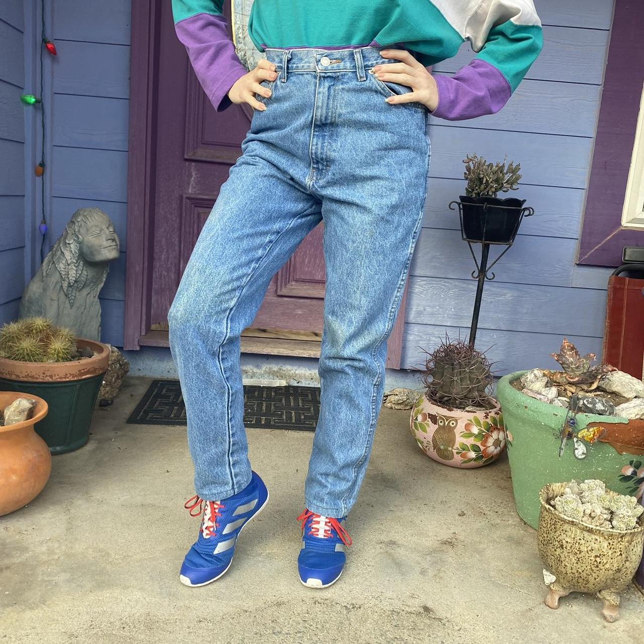 Vintage Jordache Jeans 90s Mom Straight Leg Jeans Mid Rise Waist