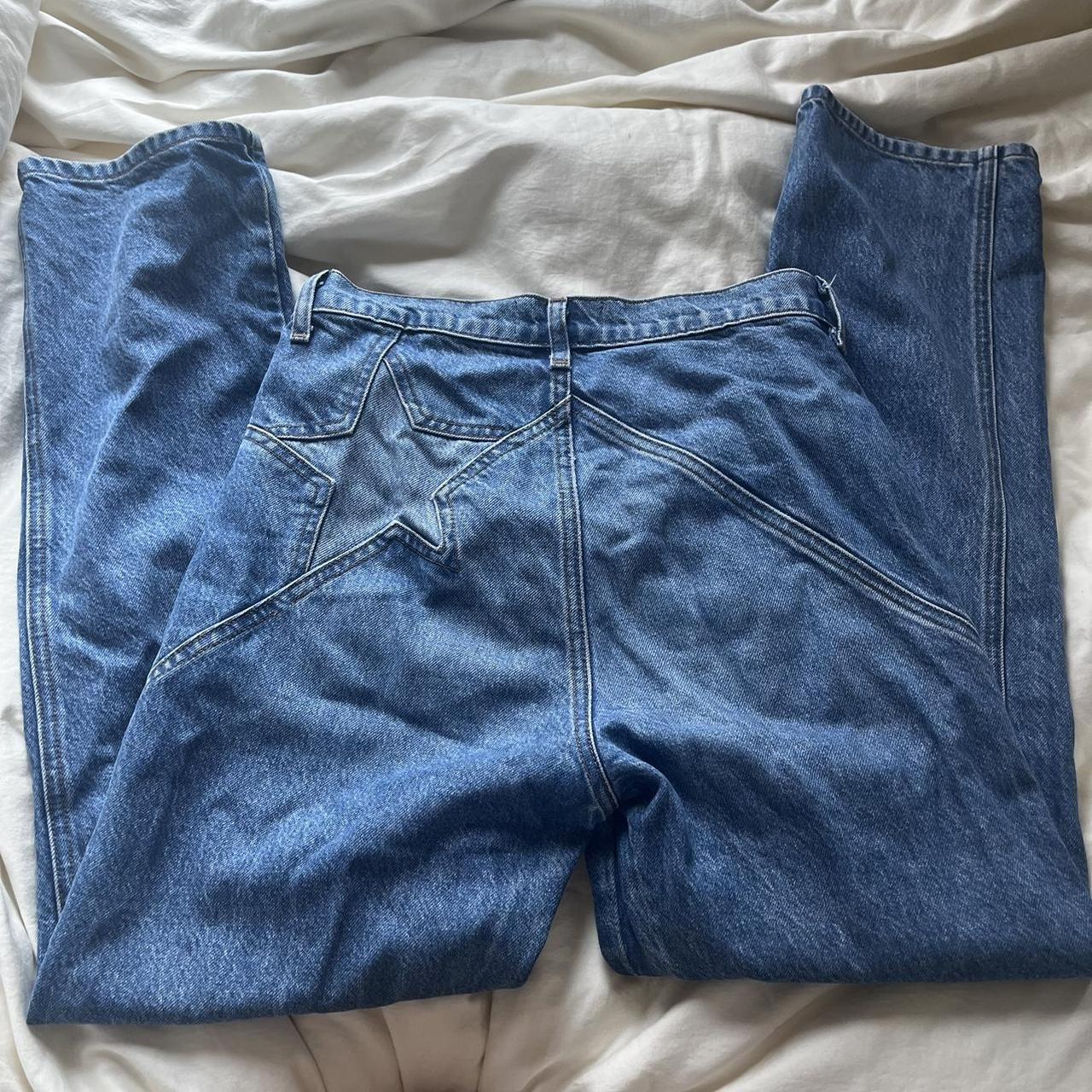 Reformation star butt jeans size 27! Straight leg... - Depop