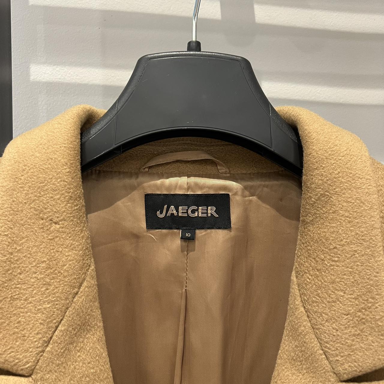 Jaeger camel boyfriend sales coat