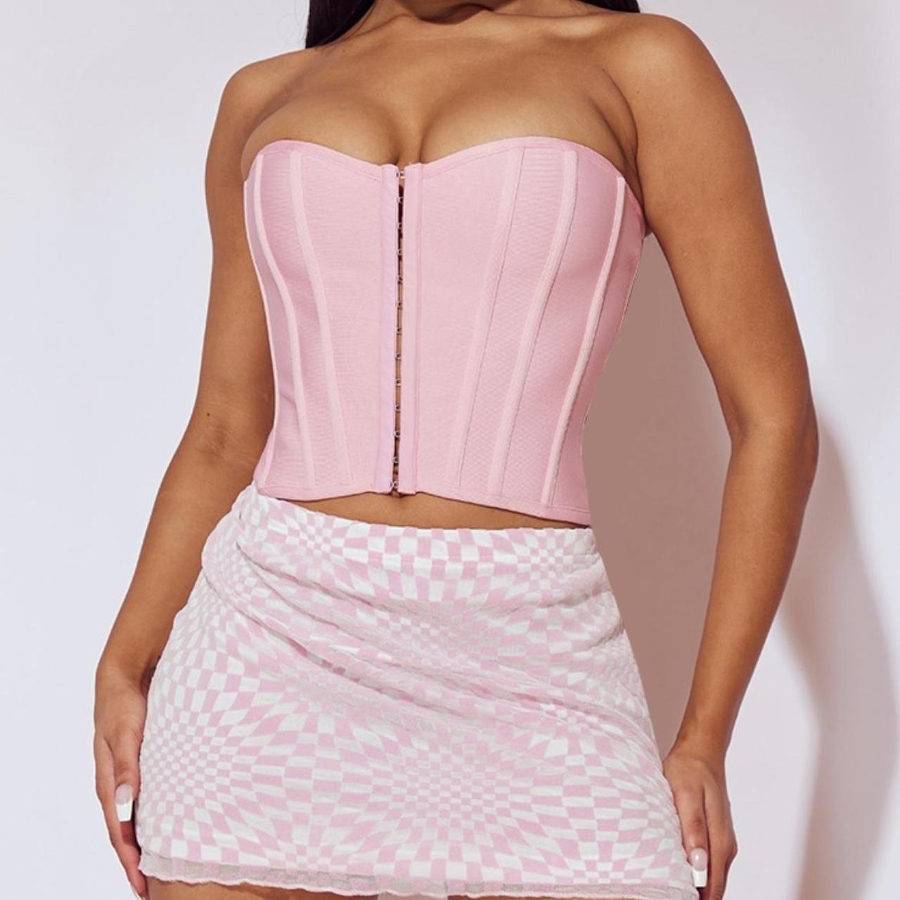 Pink corsets  PrettyLittleThing
