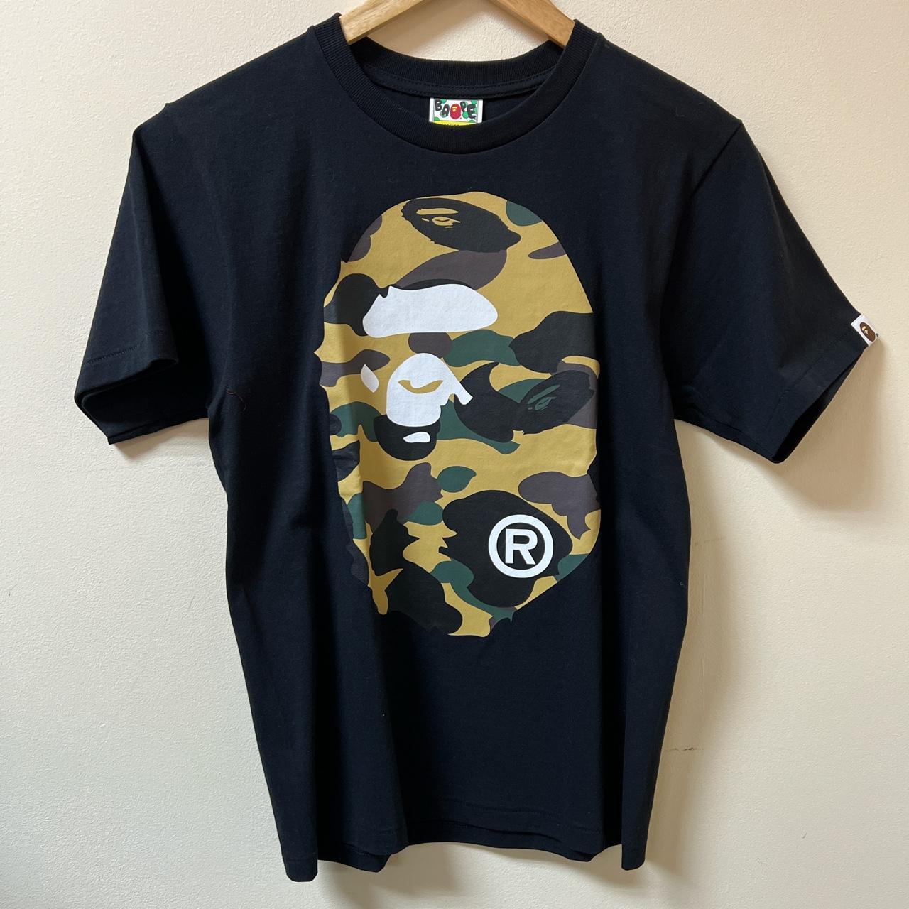 Bape tee #bape #camo #abathingape - Depop