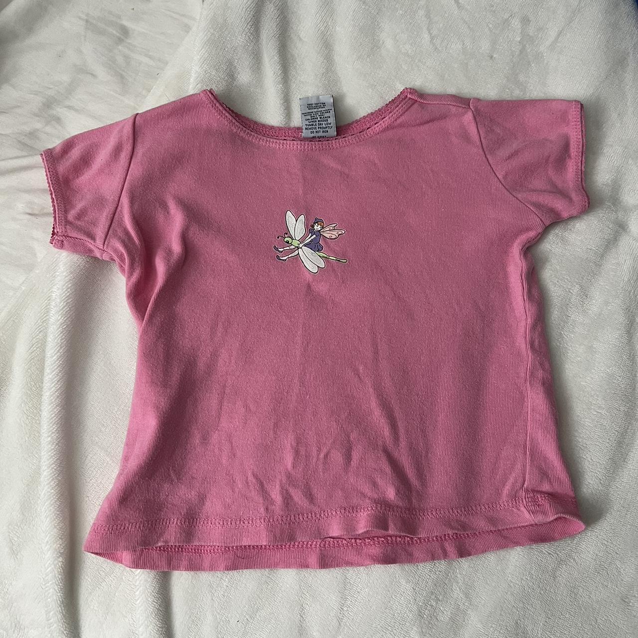 Women's Pink Crop-top | Depop