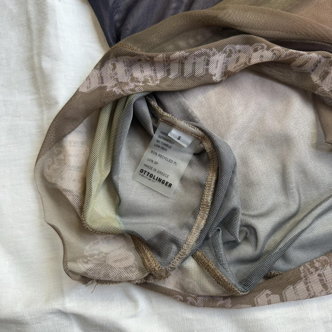 Ottolinger fade mesh polo. Size small, nwot. Unisex... - Depop