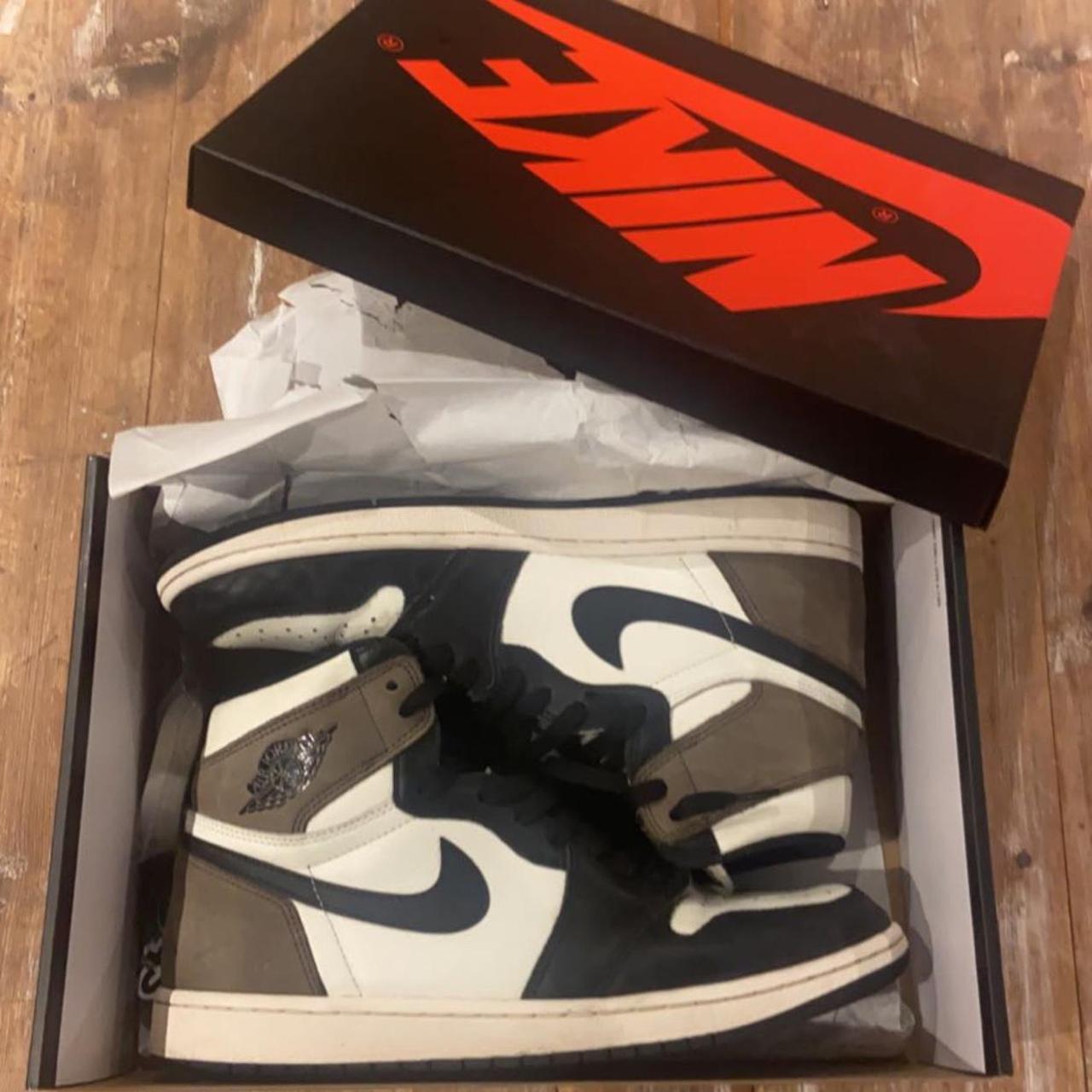 “Mocha” Jordan 1 perfect condition in original box... - Depop