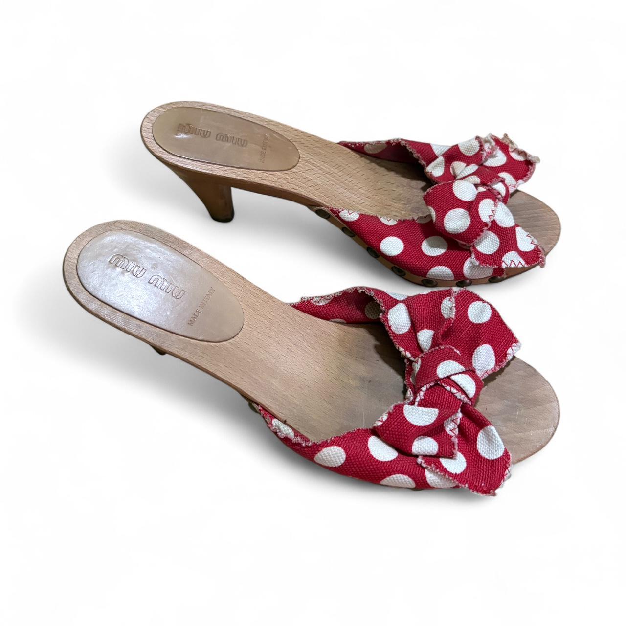 Miu Miu Women's Pumps - Red - US 8.5 – Miu Miu wo… - image 1