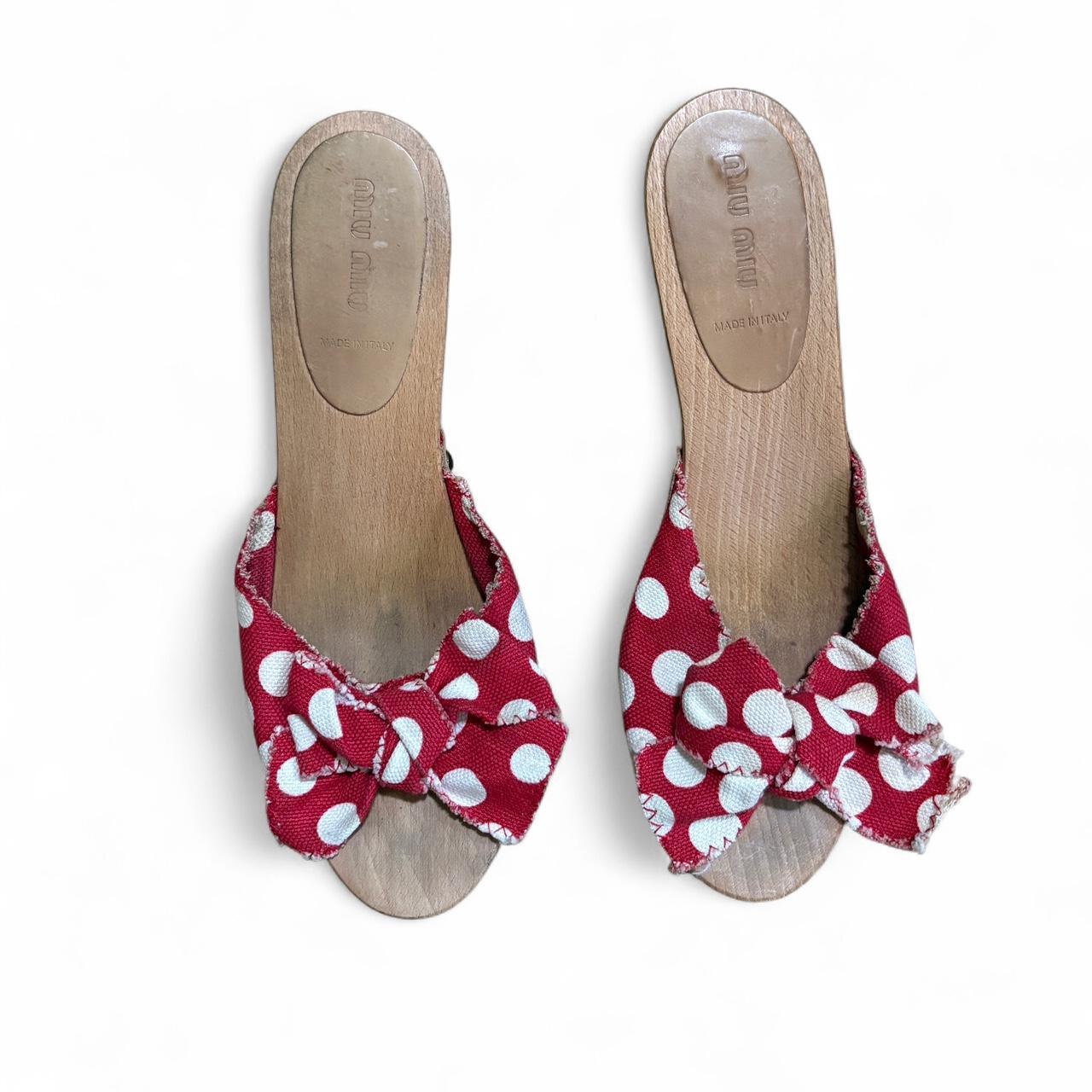 Miu Miu Women's Pumps - Red - US 8.5 – Miu Miu wo… - image 2