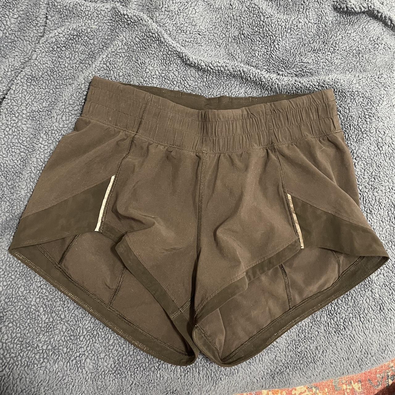 Black Lululemon shorts size 2 lightly worn but in... Depop