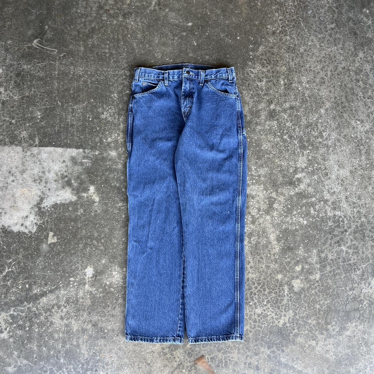 Vintage dickies carpenter jeans Dickies loop pocket... - Depop