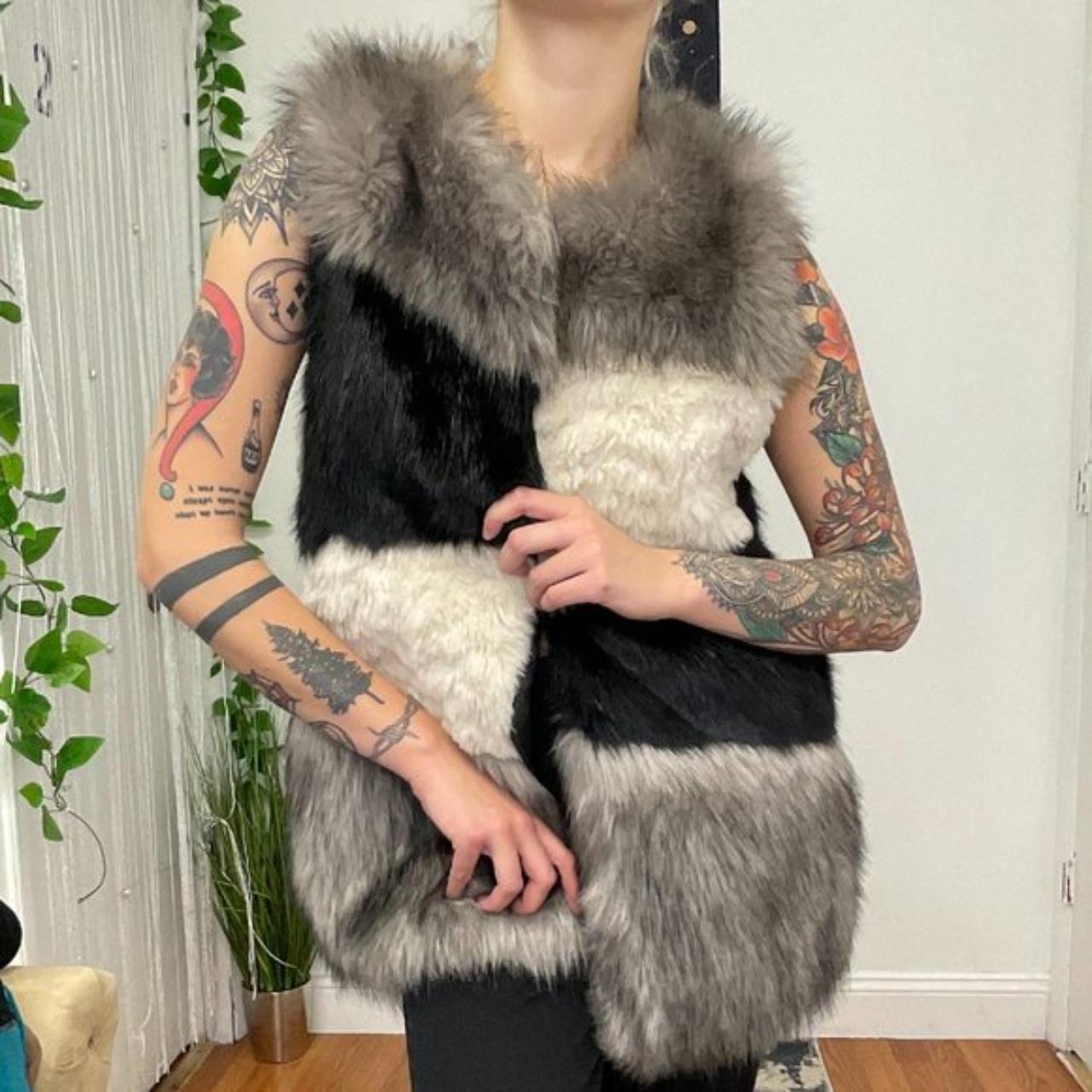 Steve madden sale fur vest