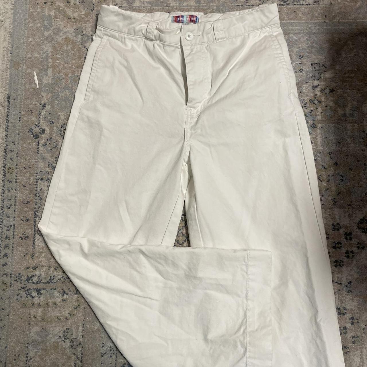 Urban outfitters 30”x30” men’s white pants Depop