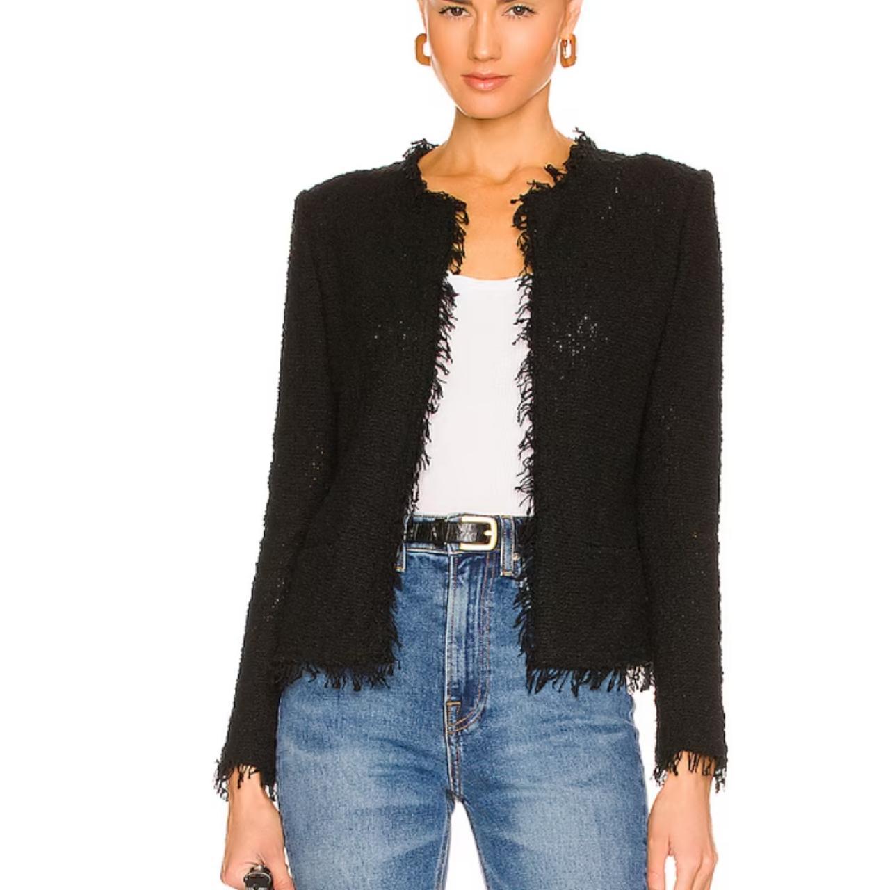 Iro shavani jacket on sale black