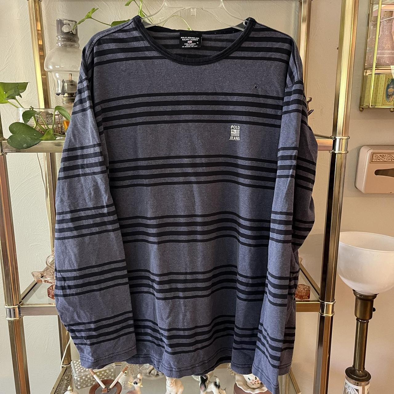 Men's Striped Long Sleeved Shirt by Polo Ralph Lauren