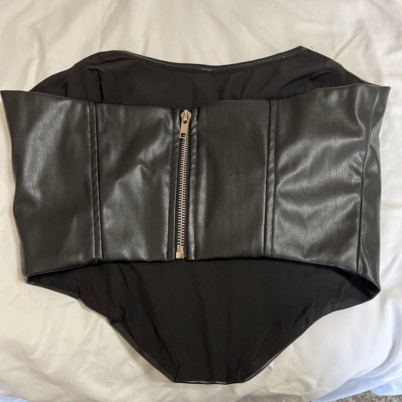 Tiger Mist Women's Black Corset | Depop